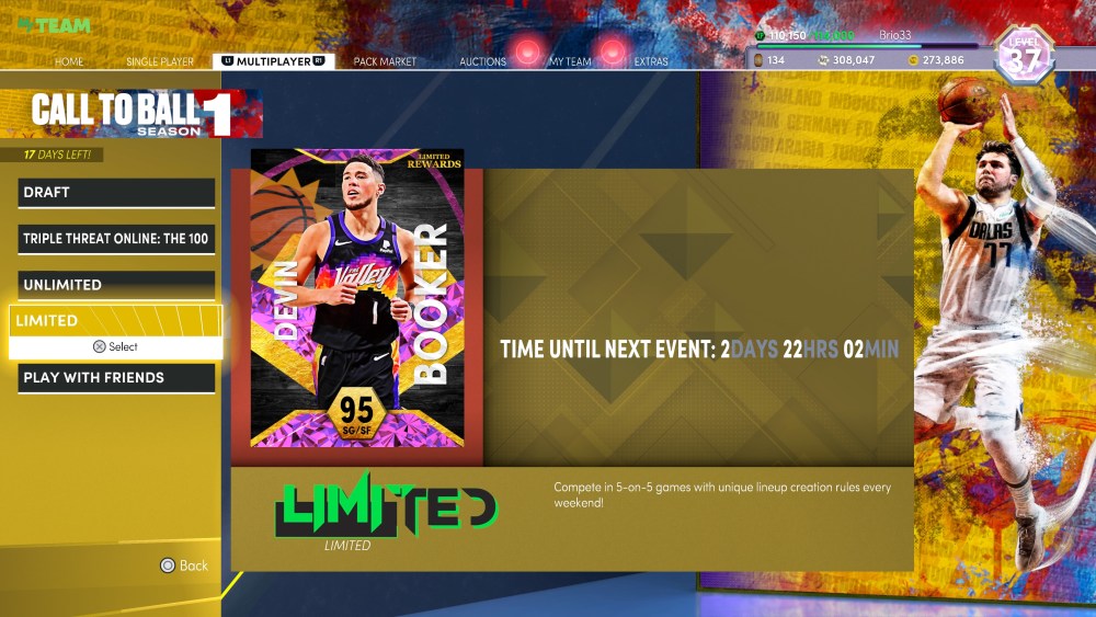 NBA 2K22 myteam online