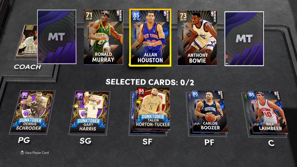 NBA 2K22 MyTeam Draft Review