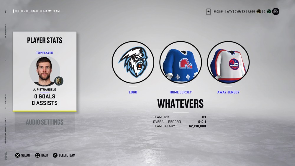 NHL 22 HUT