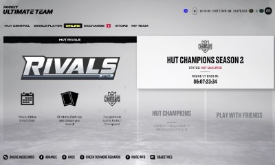 nhl 22 hut