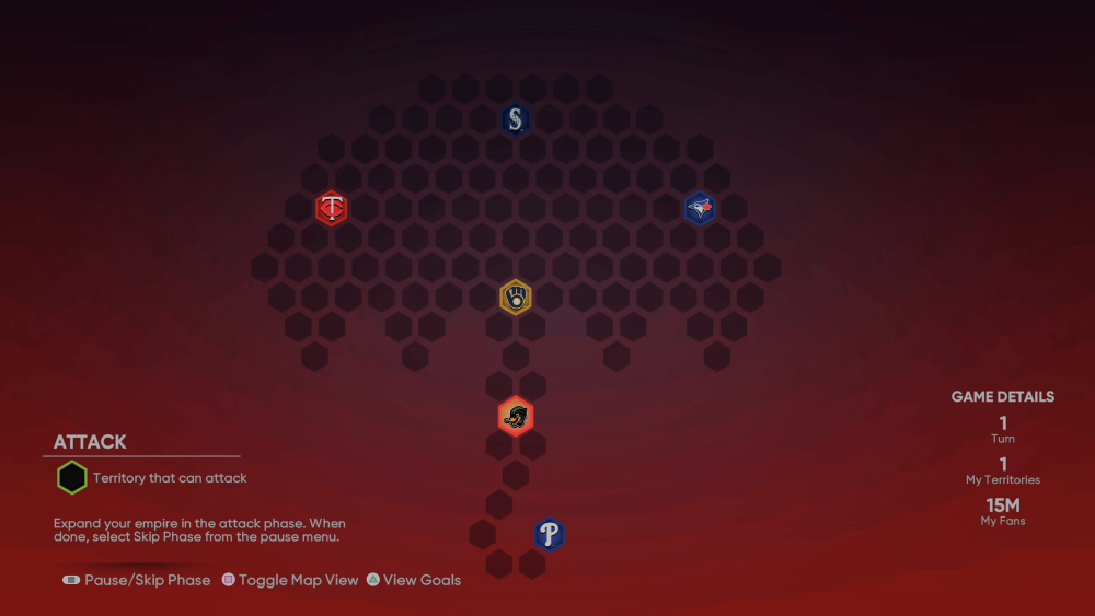 Umbrella Conquest Map 9th Inning Program