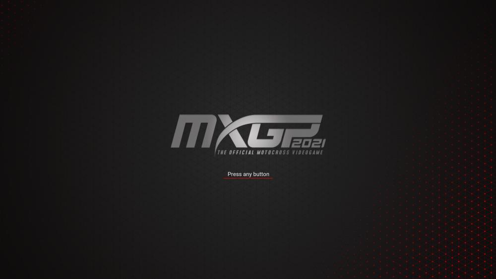 MXGP 2021 splash screen