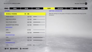 NHL 22 sliders