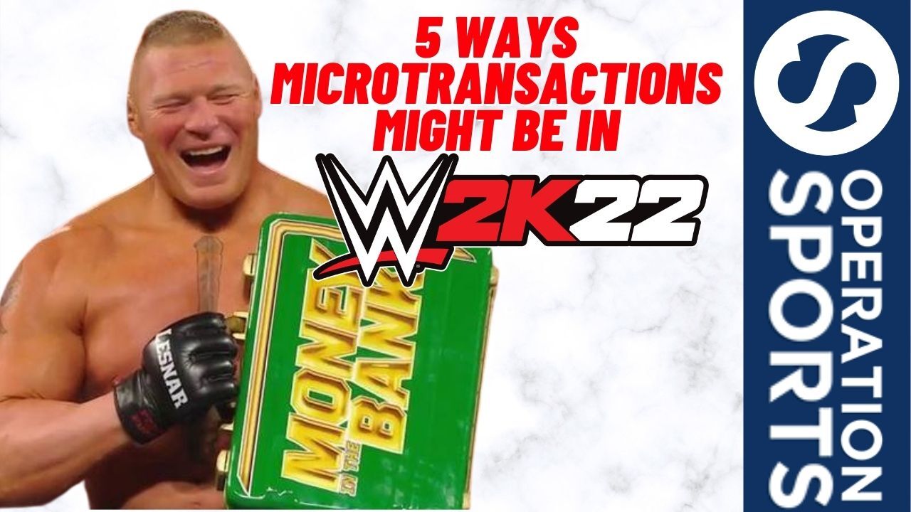 WWE 2K22 microtransactions