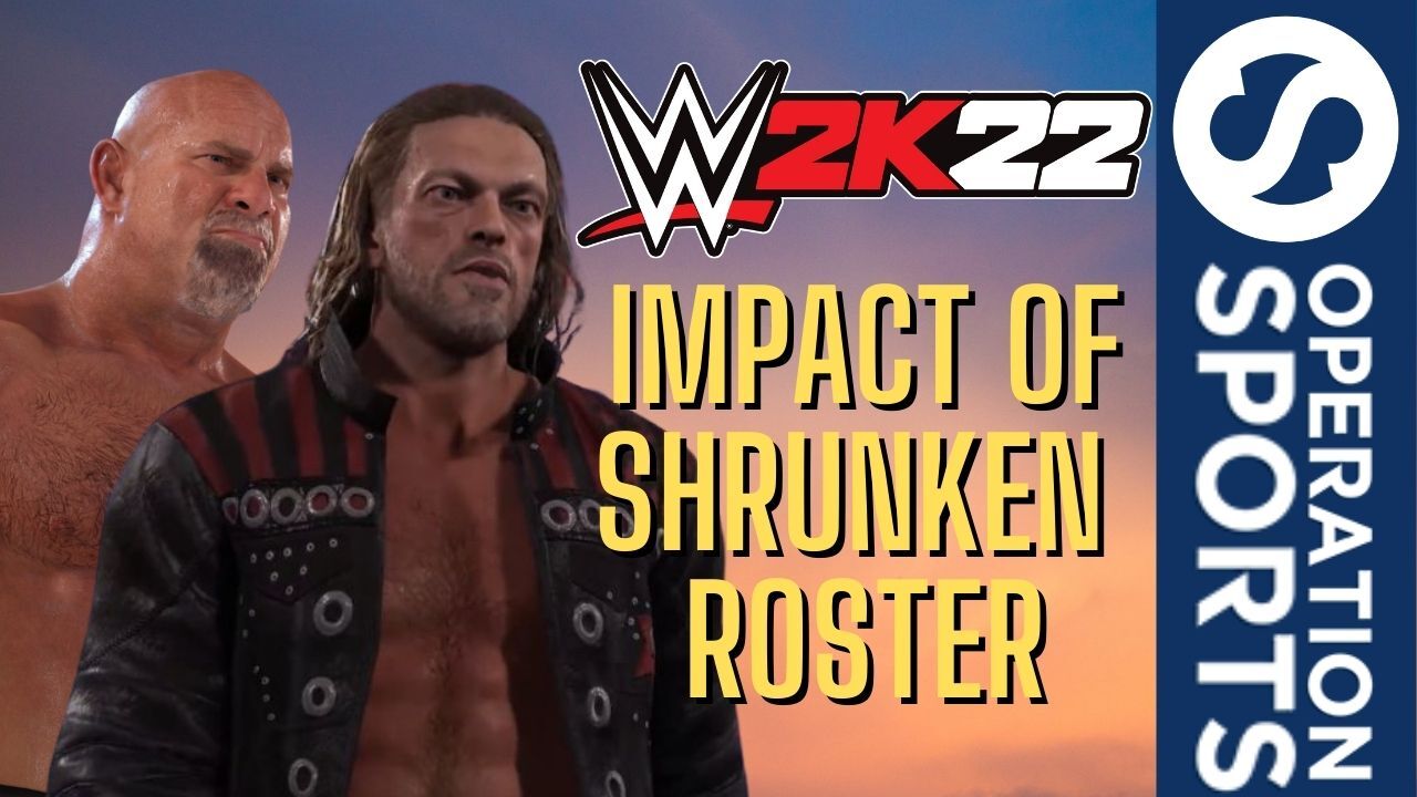 WWE 2K22 Roster Size