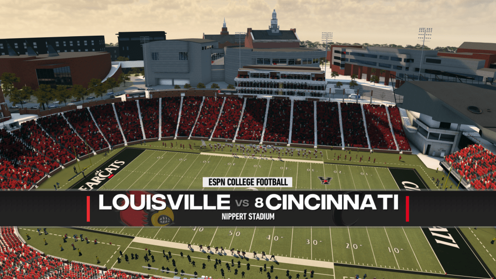 Cincinnati Bearcats Colleg Football Revamped