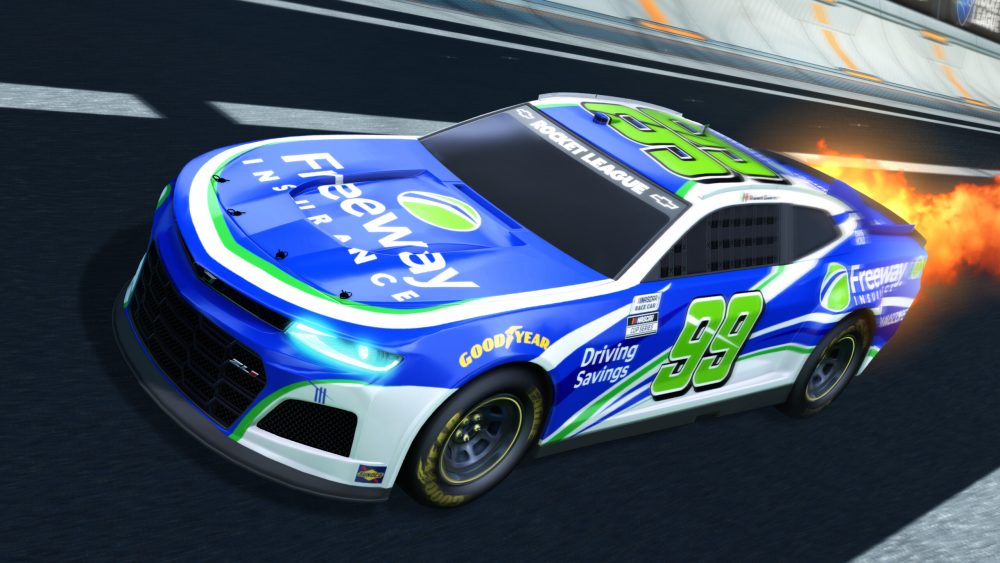 rocket league NASCAR 2021 Fan Pack