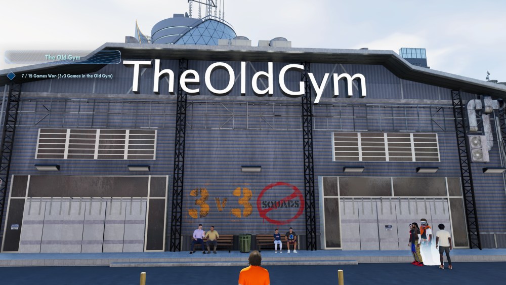 NBA 2K22 No Squads Old Gym