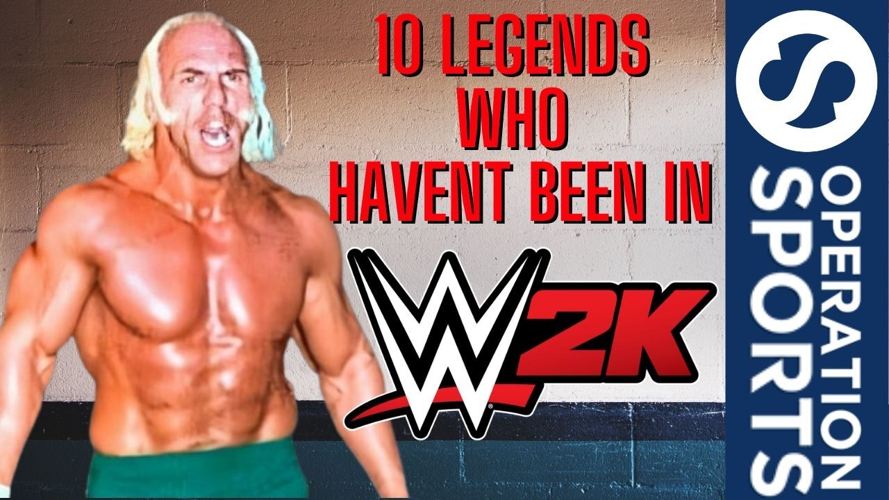 wrestlers never in WWE 2K