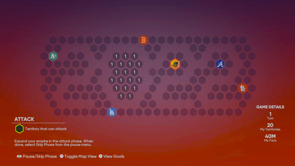 11th Inning Happy New Year Conquest Map