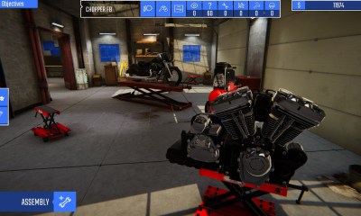 Biker Garage Mechanic Simulator