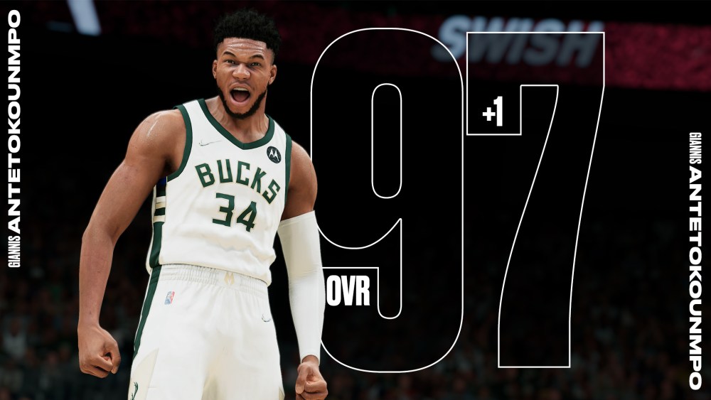 NBA 2K22 Player Ratings Giannis Antetokounmpo