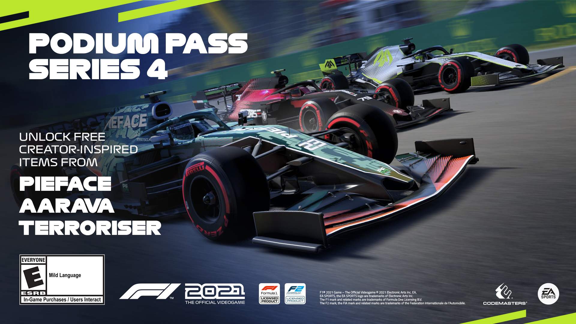 f1 2021 podium pass series 4