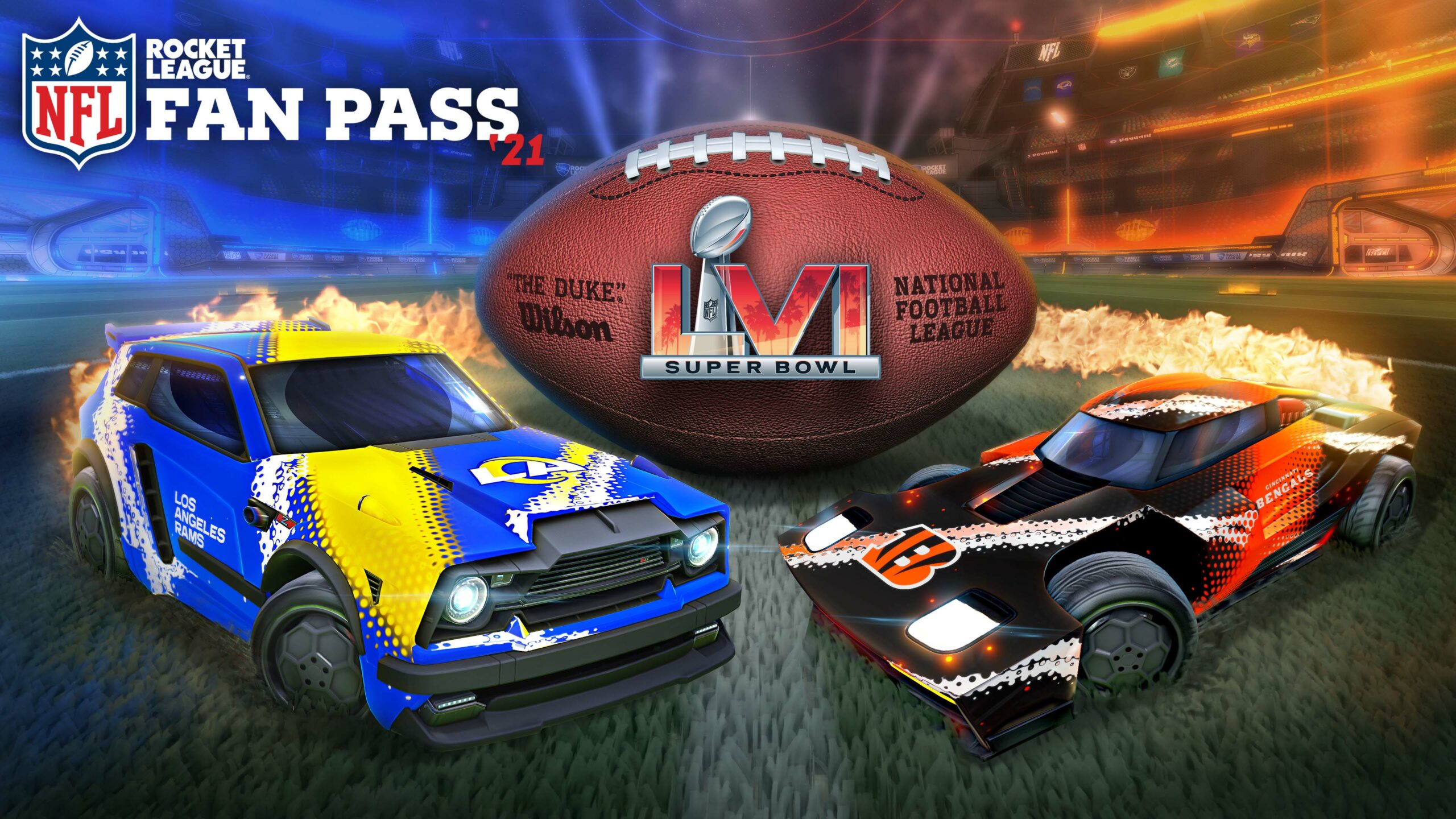 Rocket League Celebrates Super Bowl LVI