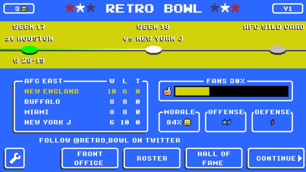 Retro Bowl Switch