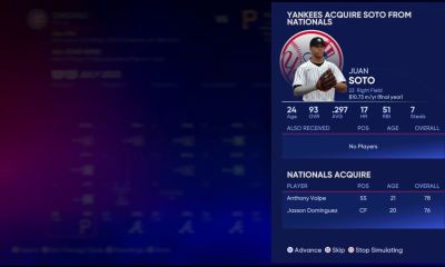 MLB The Show 22 franchise mode trade logic