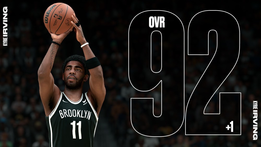 NBA 2K22 PLAYER RATINGS KYRIE IRVING