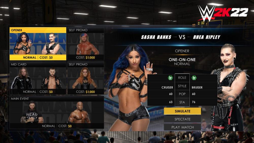 WWE 2K22 MyGM