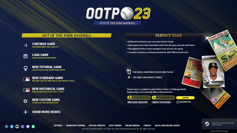 ootp 23