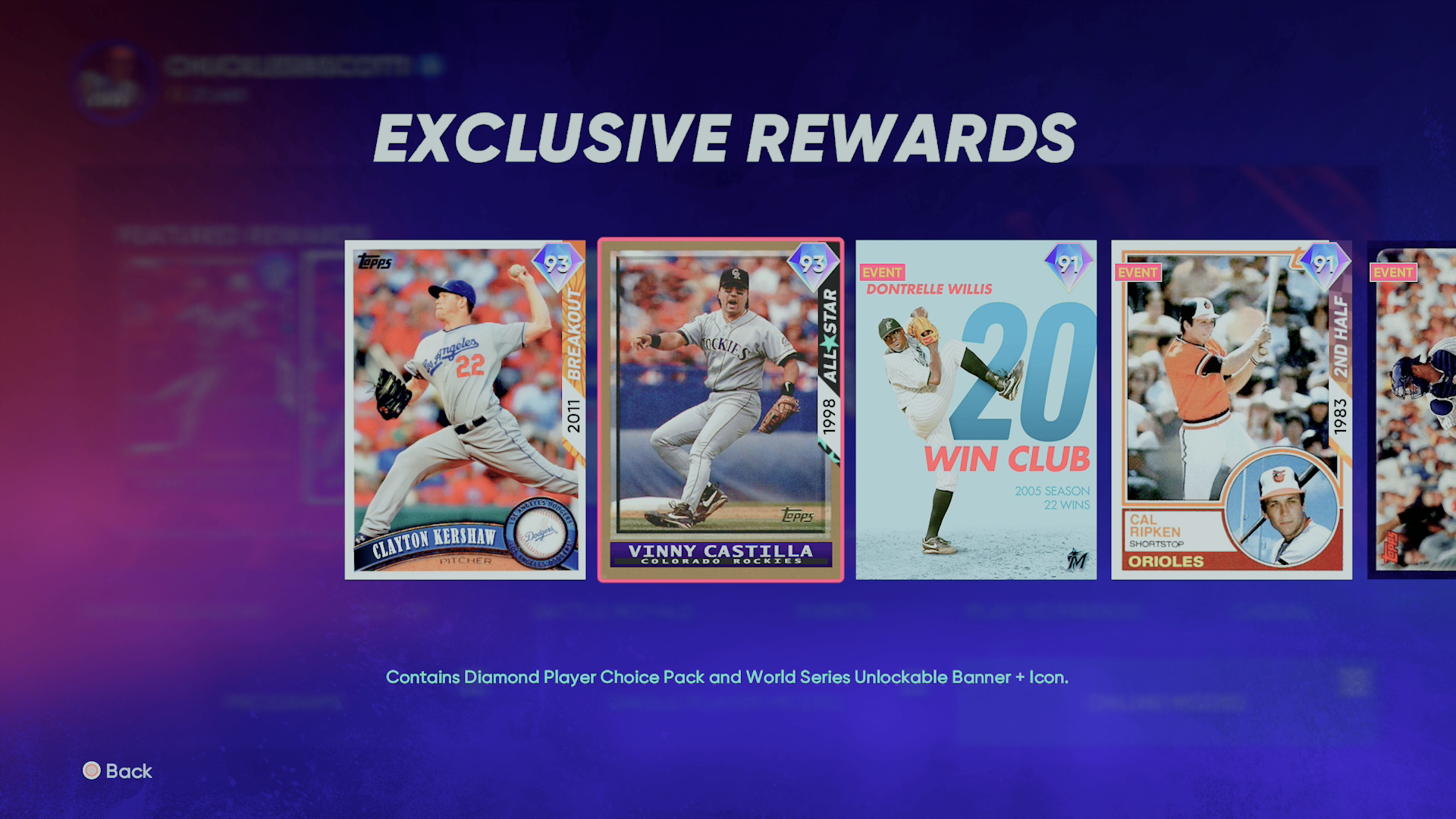 Ranked Seasons 2 - World Series Rewards