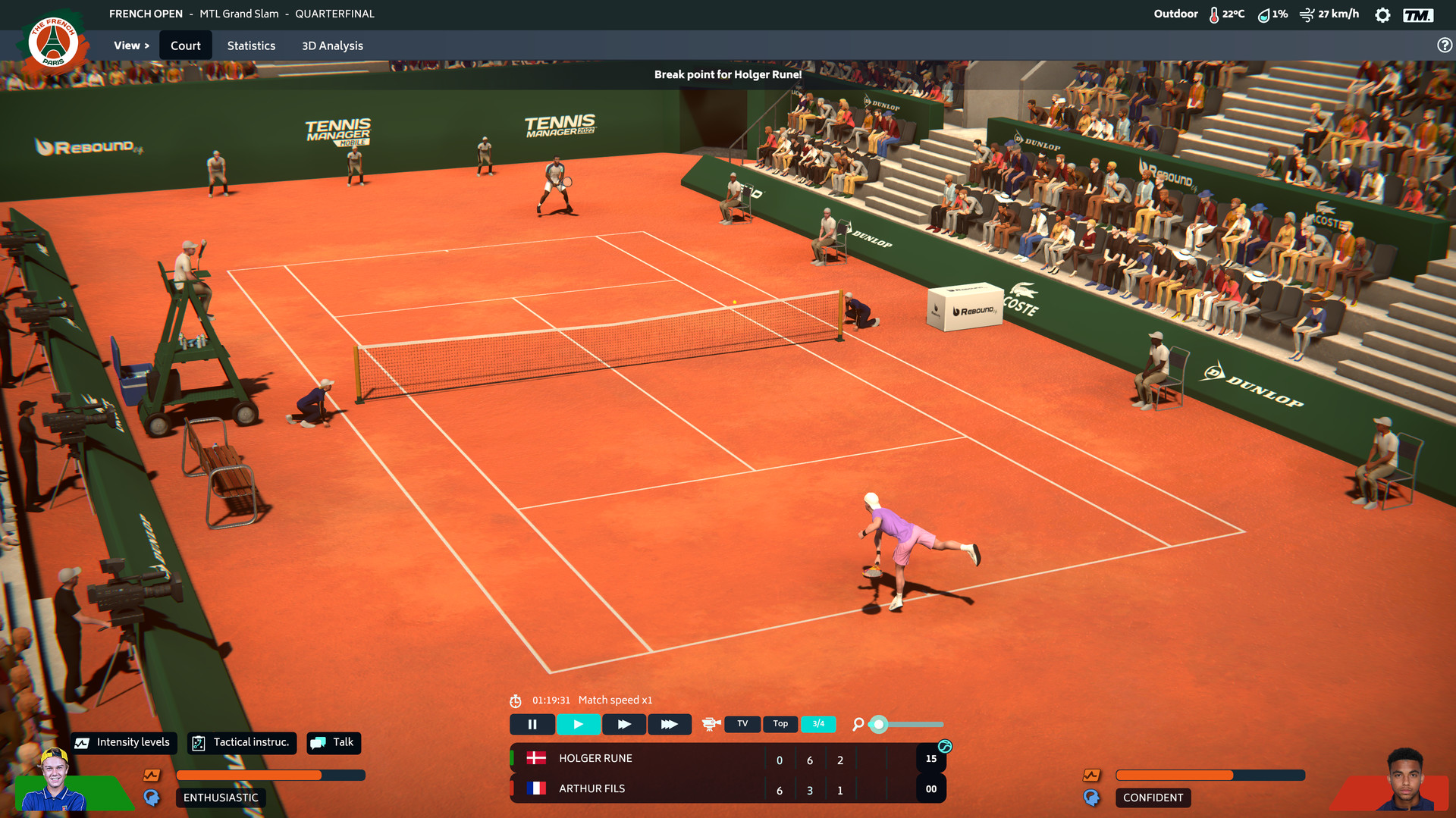 tennis manager 2022