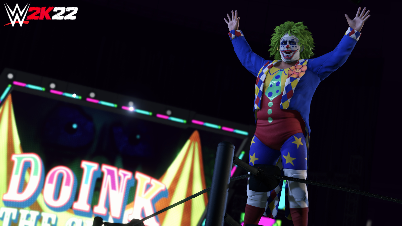 wwe 2k22 clowning around