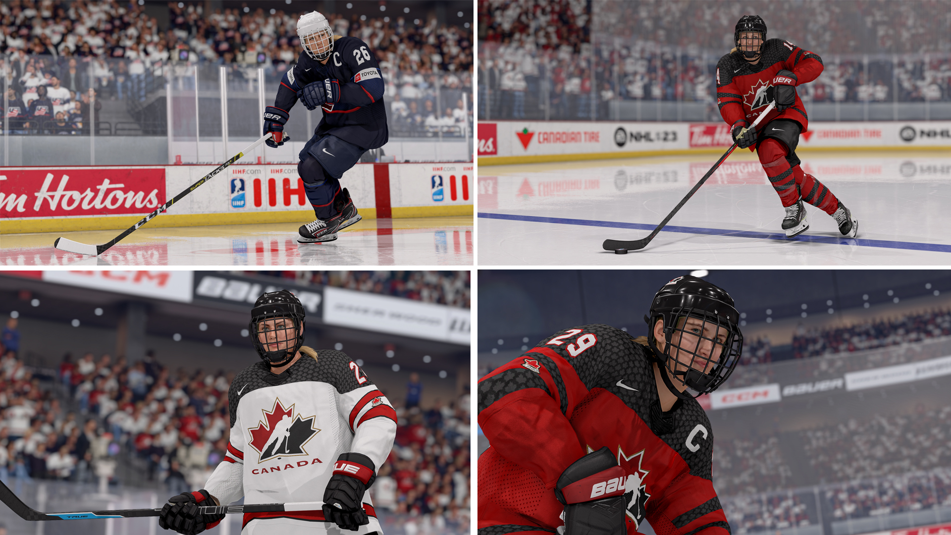 nhl 23 women ratings