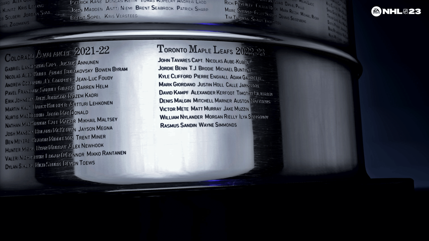 nhl 23 stanley cup