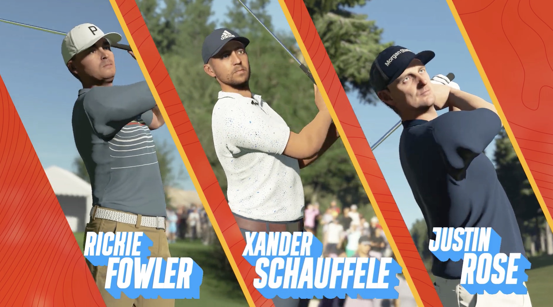 pga tour 2k23 roster