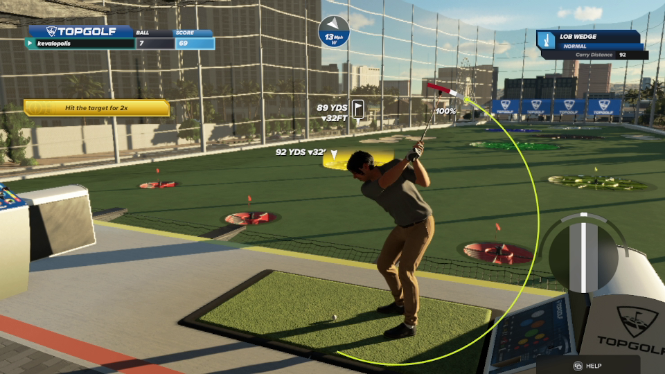 PGA Tour 2K23 Topgolf