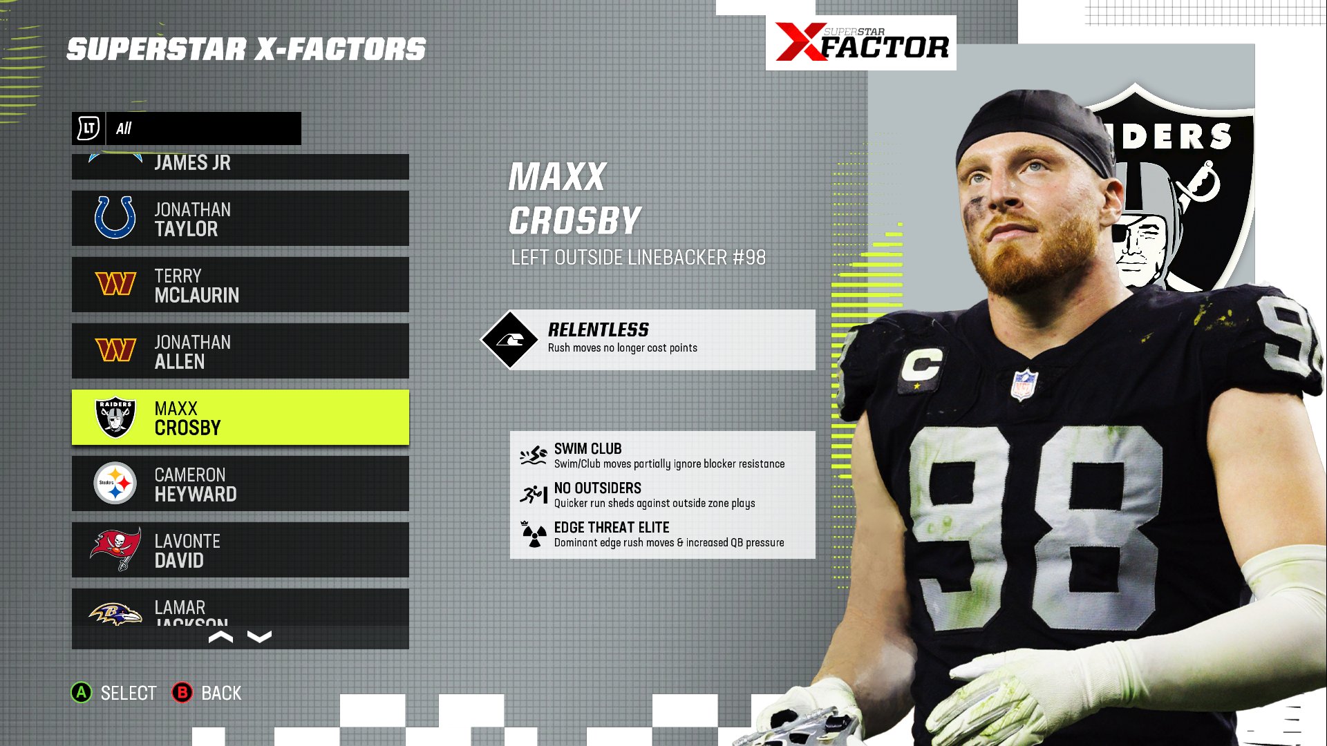 madden 23 x-factor