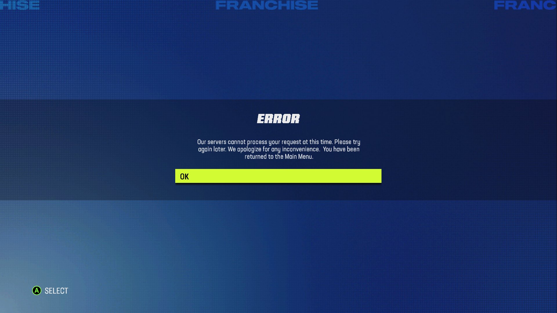 madden nfl 23 online franchise down