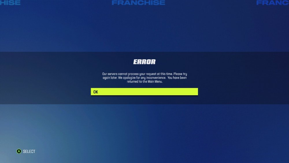 madden nfl 23 online franchise down