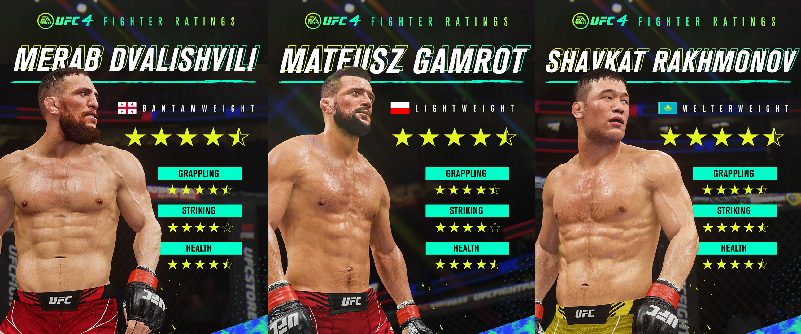 ufc 4 roster update