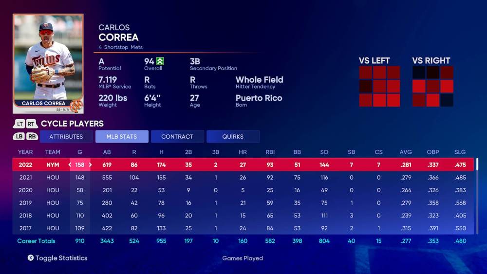 mlb the show 22