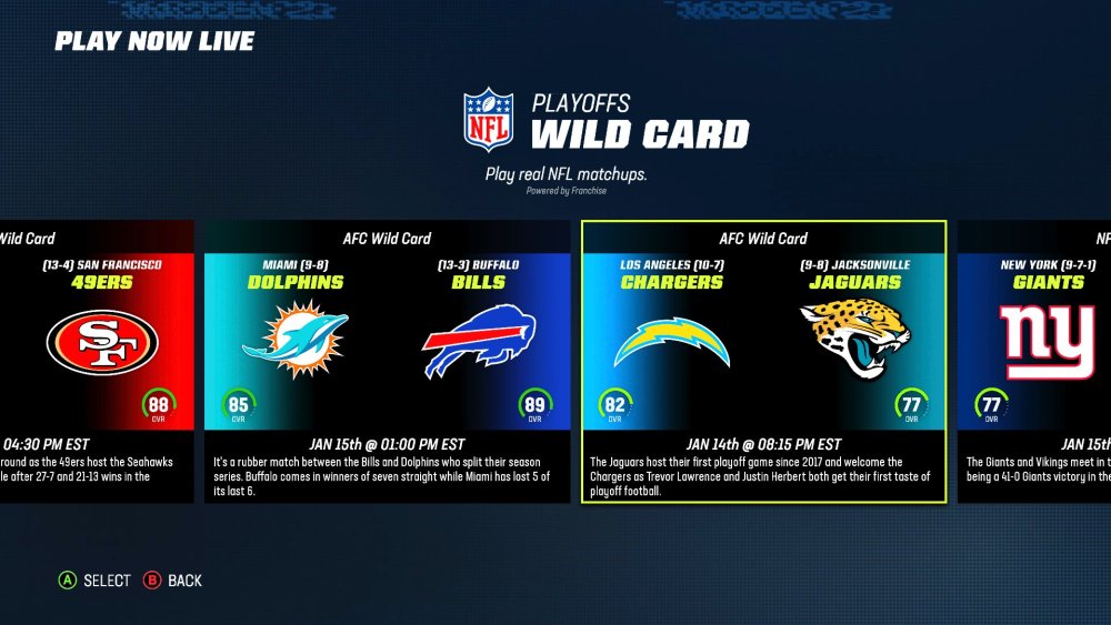 madden 23 play now online wild card