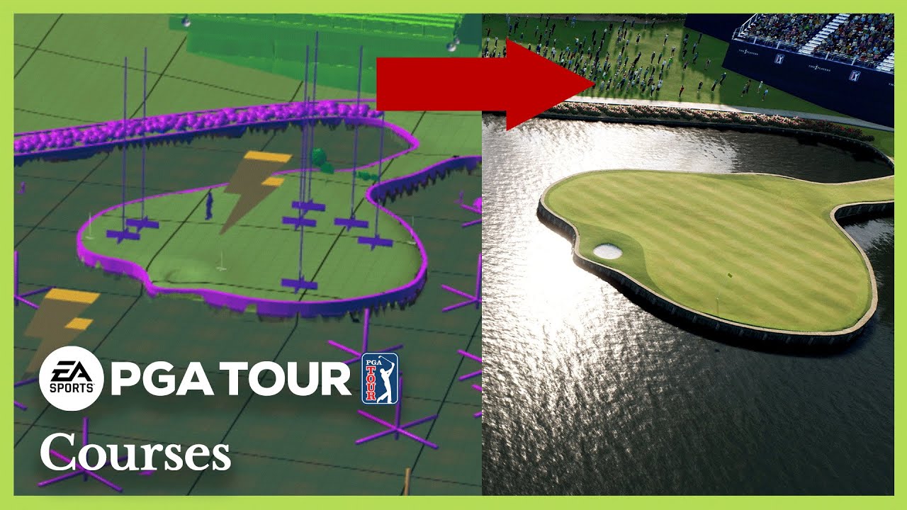 ea sports pga tour courses