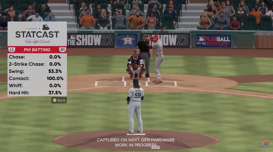 mlb the show 23 statcast