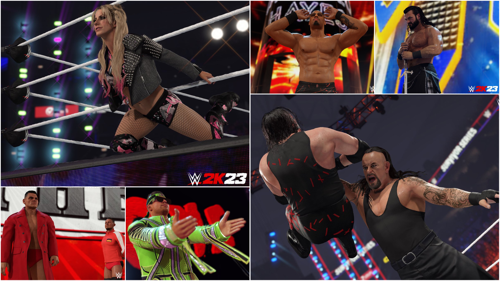 wwe 2k23 full roster