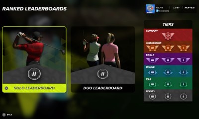 PGA TOUR 2K23 ranked matchmaking