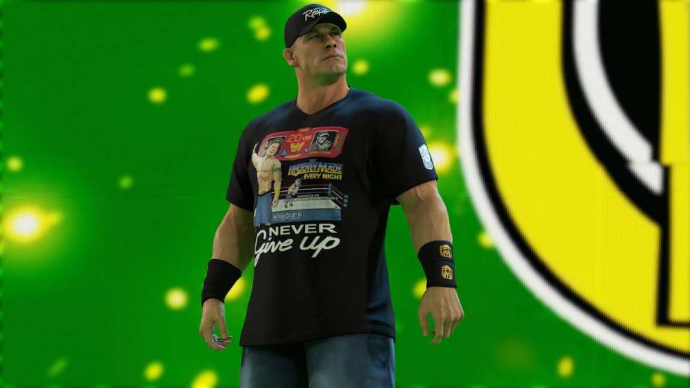 John Cena's entrance in WWE 2K23