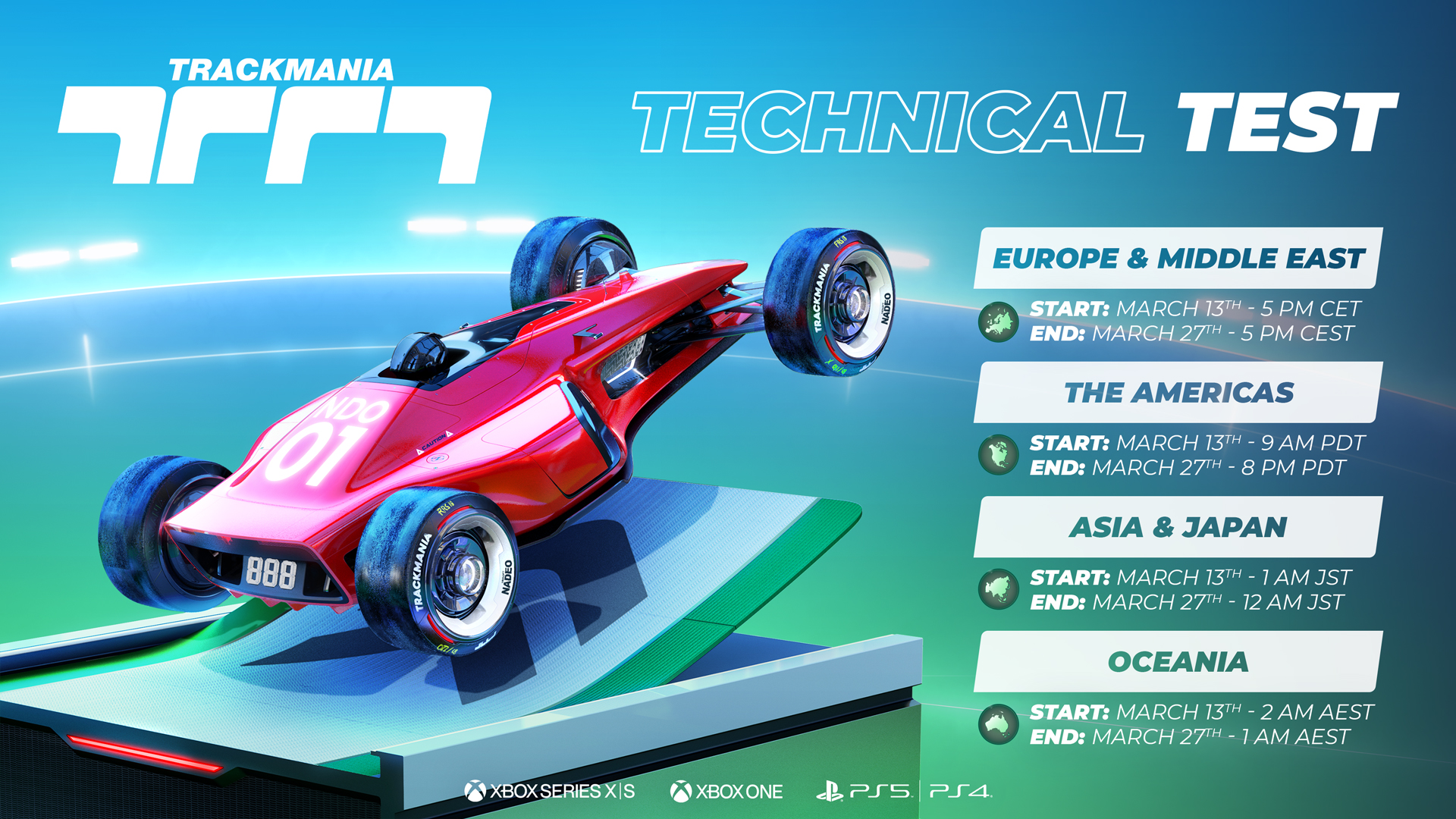 trackmania tech test