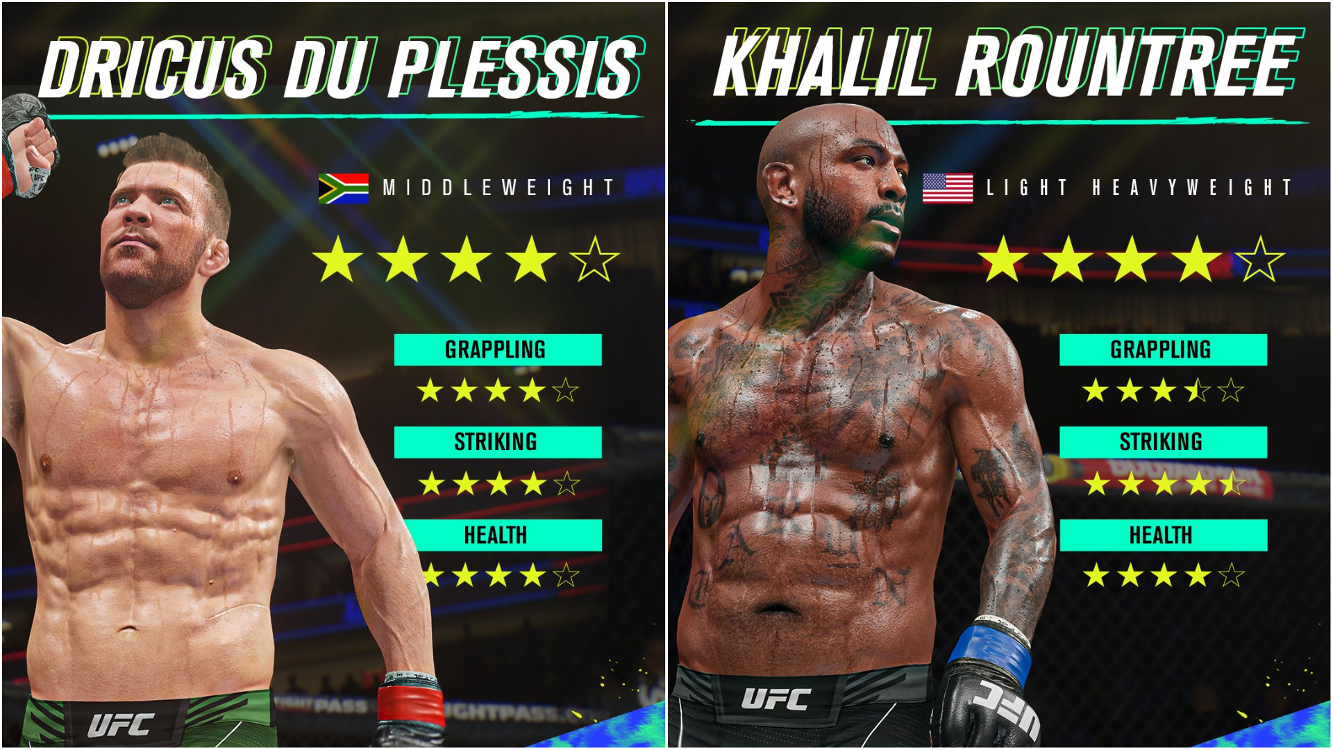 ufc 4 roster update