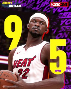 NBA 2K24 Ratings Reveal Butler