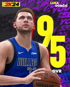 NBA 2K24 Ratings Reveal Luka