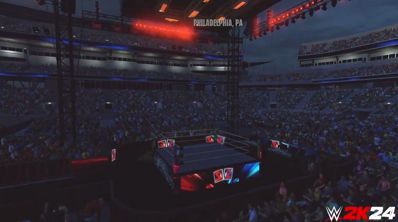 wwe 2k24 wrestlemania arena