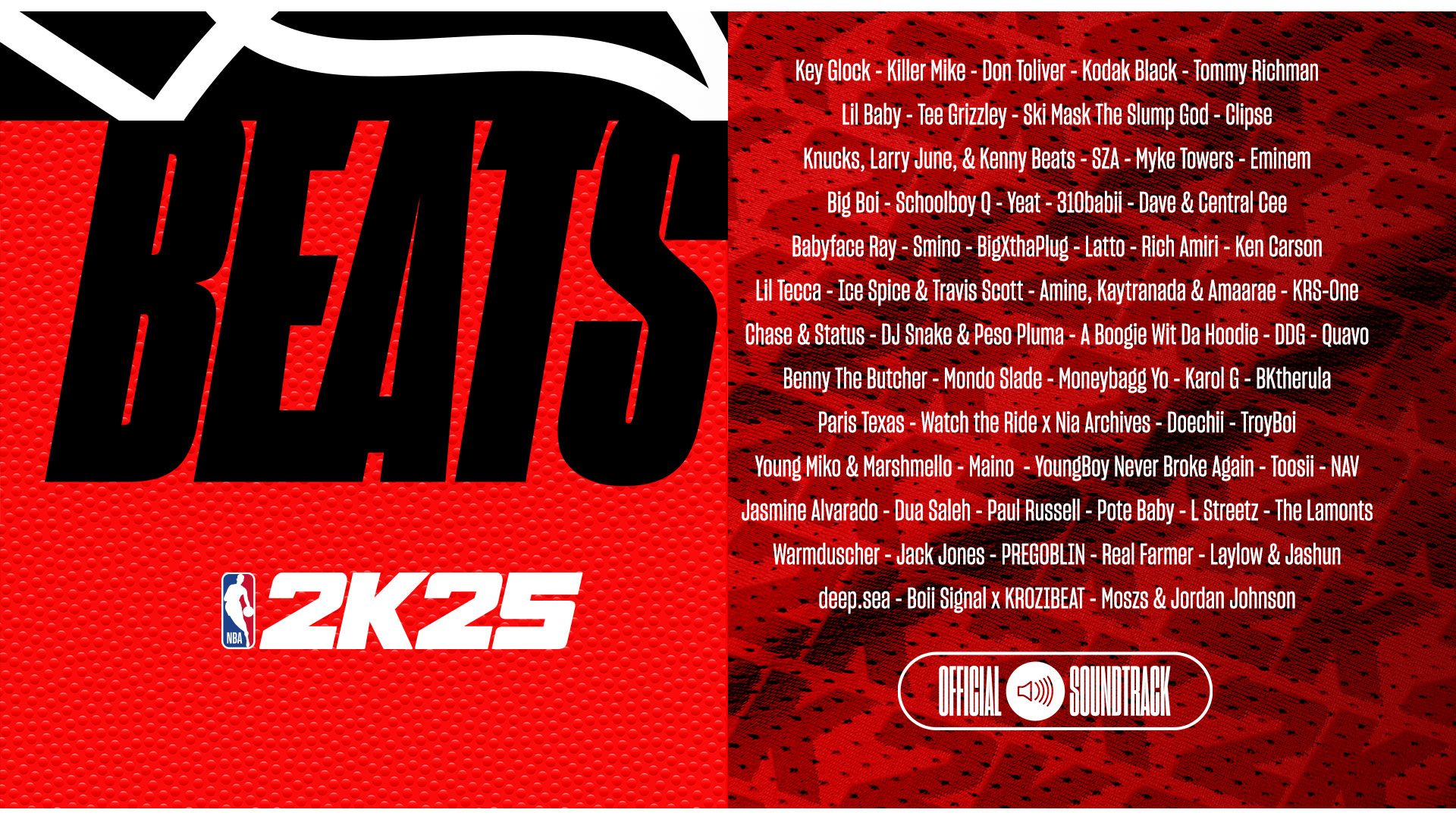 nba 2k25 soundtrack